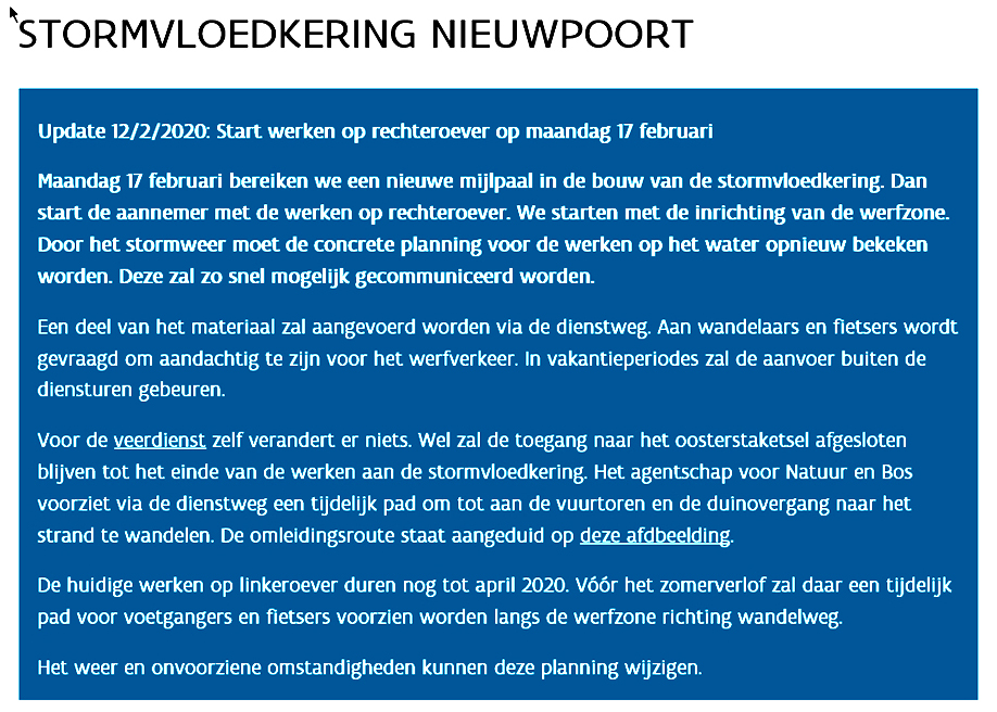 info februari 2020 afdeling kust